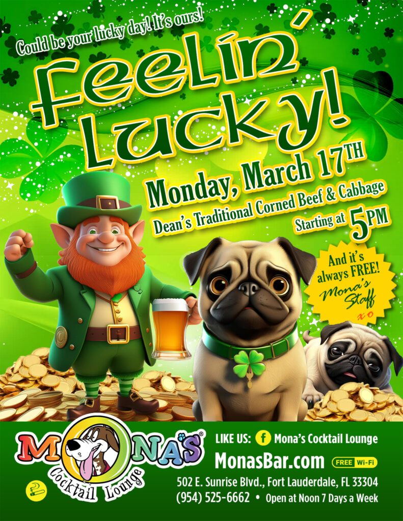 Monas Bar St Patrick's Day Celebration 2025