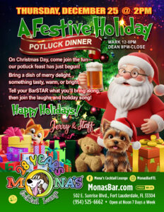 Mona's Christmas Potluck Dinner