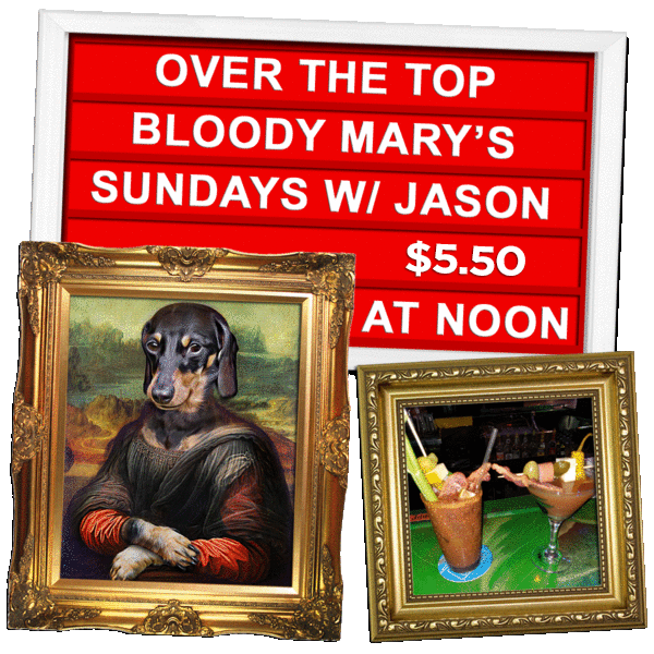 Mona's Bar Weekly Specials